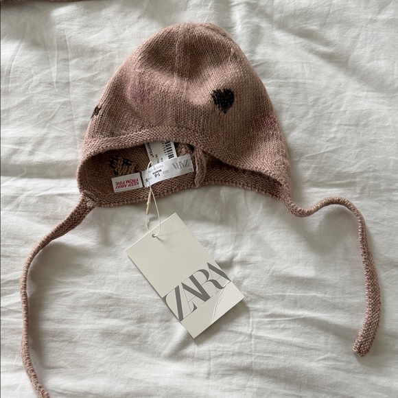 Zara Adorable Heart Pattern Baby Set- NWT - size 1-3 months - Picture 3 of 4